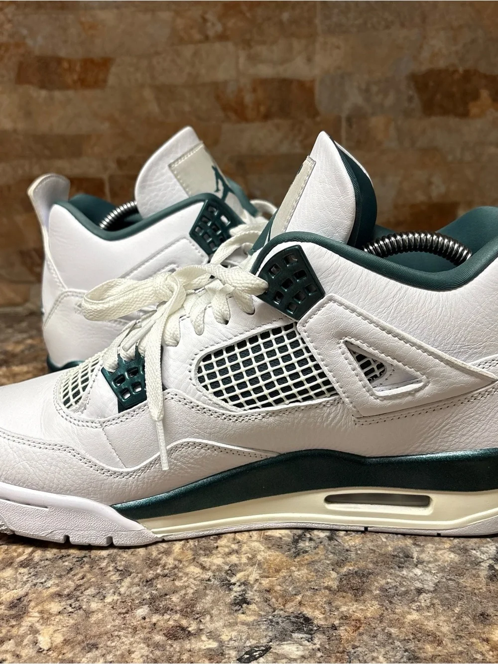 Air Jordan Retro 4 Oxidized Green Size 9